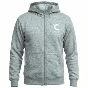 Vetoketjulinen Huppari Classic Family, Lapset, Harmaa