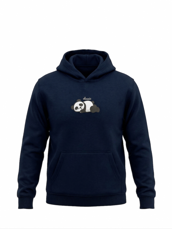 Huppari Panda, Lapset, Tummansininen